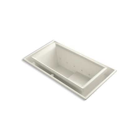 KOHLER Sok 63" X 31-1/2" Drop-In Effervescence Bath With Right-Hand Drain 1188-RE-96
